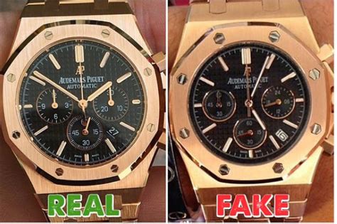 audemars piguet original vs fake